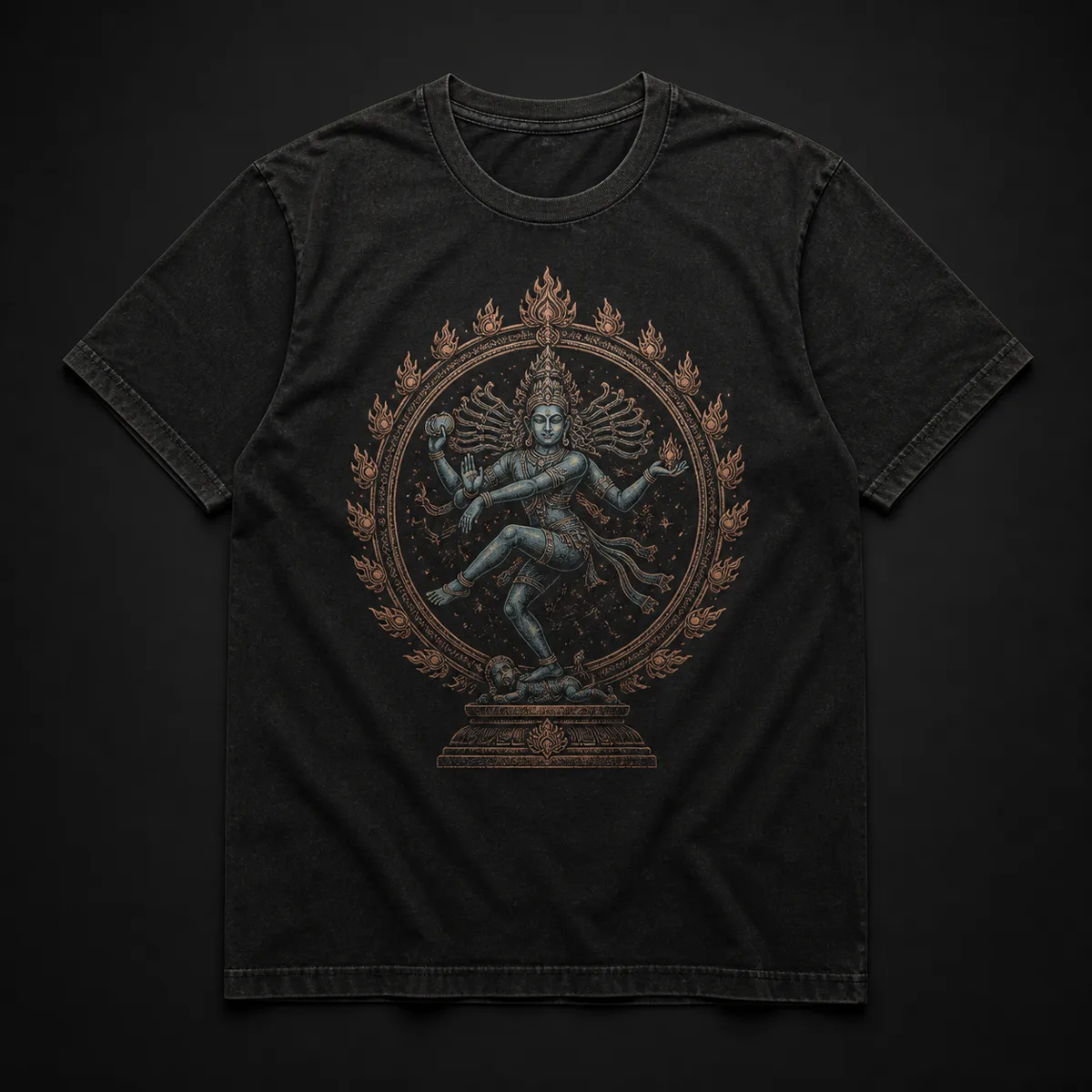 Cosmic Dance Shiva T-shirt concept