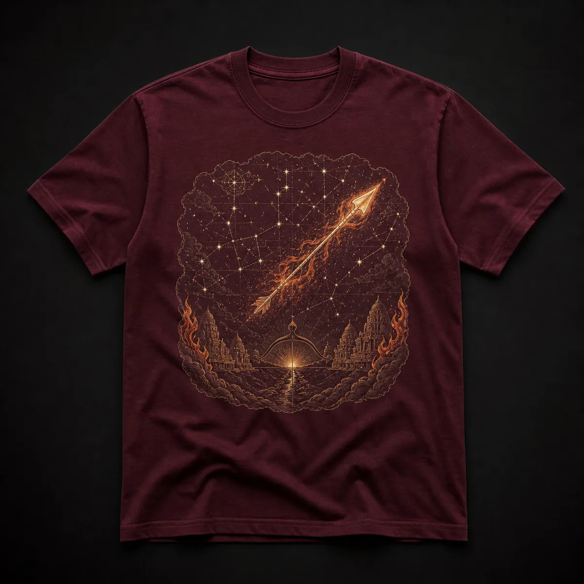 Celestial Arrow Rama T-shirt concept